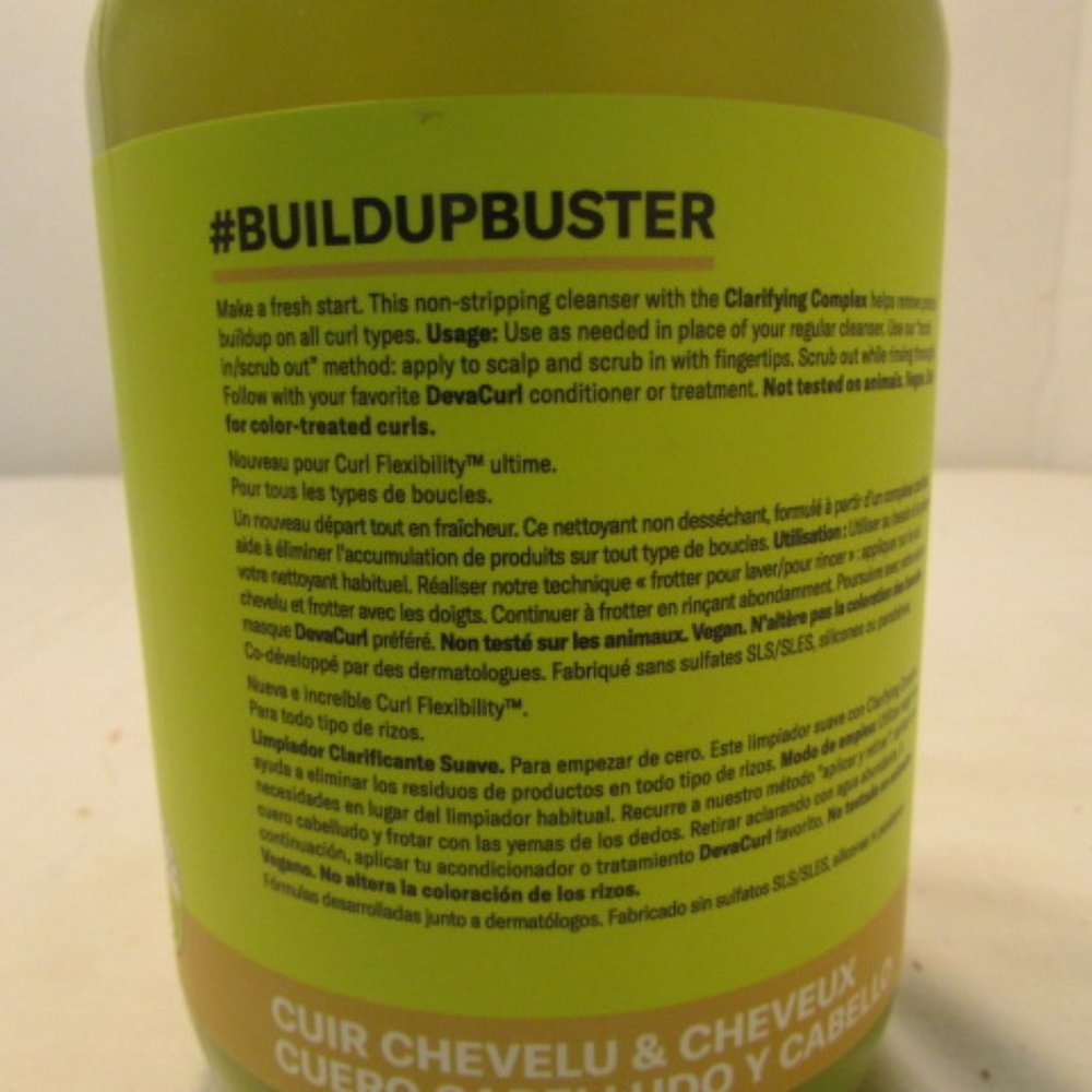 Deva Curl Buildup Buster Gentle Clarifying Cleanser For All Curls Scalp & Hair - Picture 4 of 4